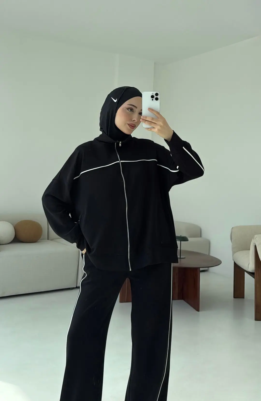 Garnili Oysho Takım Siyah
