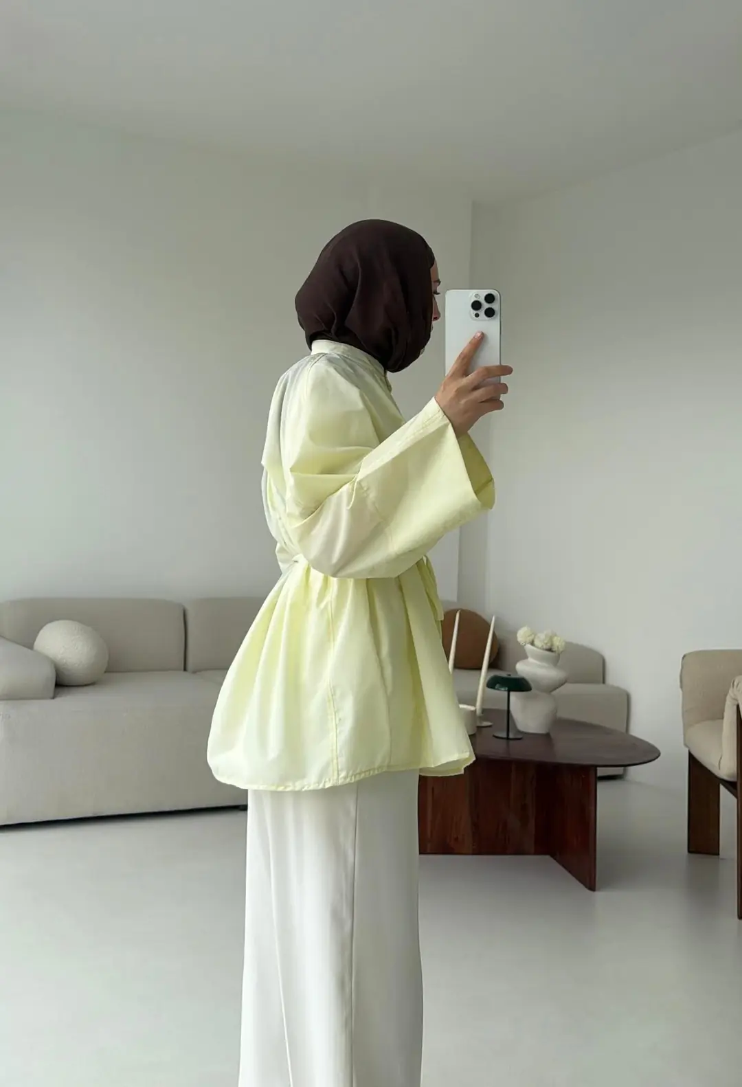 Lena Gömlek Sarı