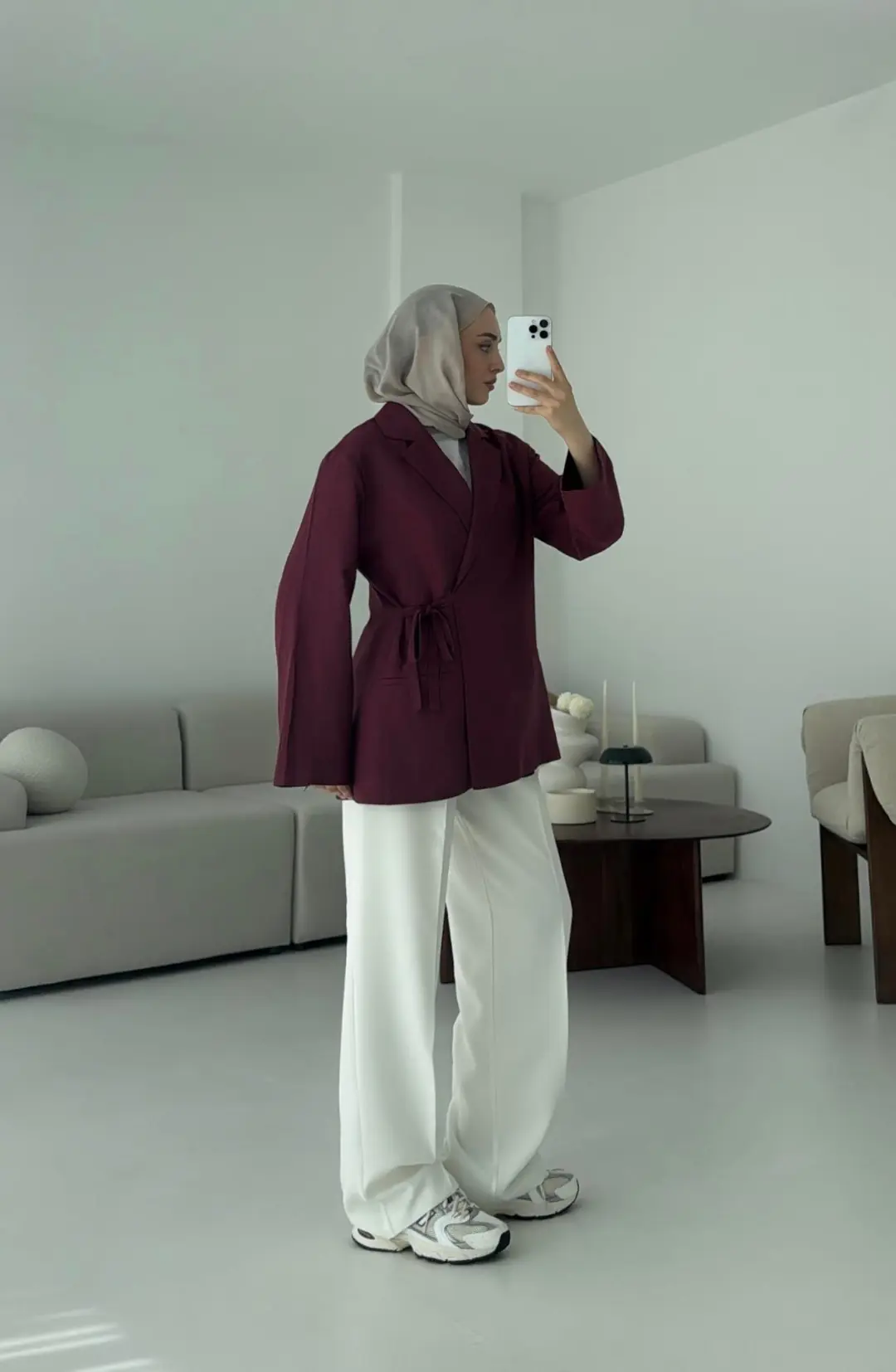 Yazlık Bordo Ceket