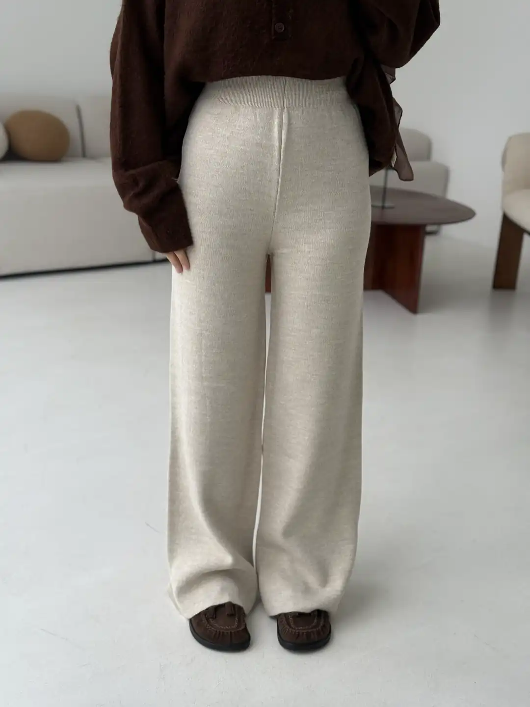 Triko Pantolon Bej