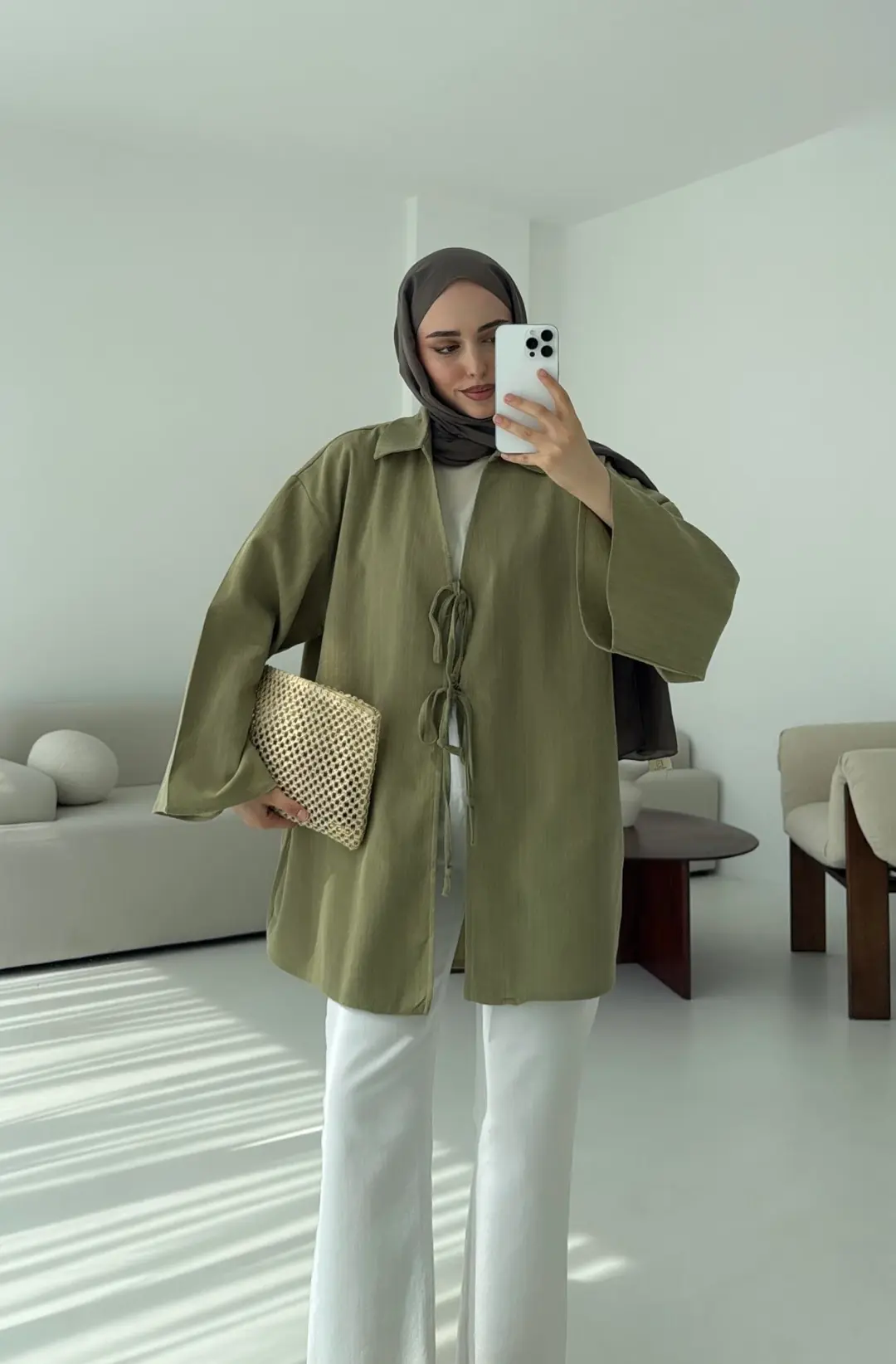 Uzun Kimono Cagla