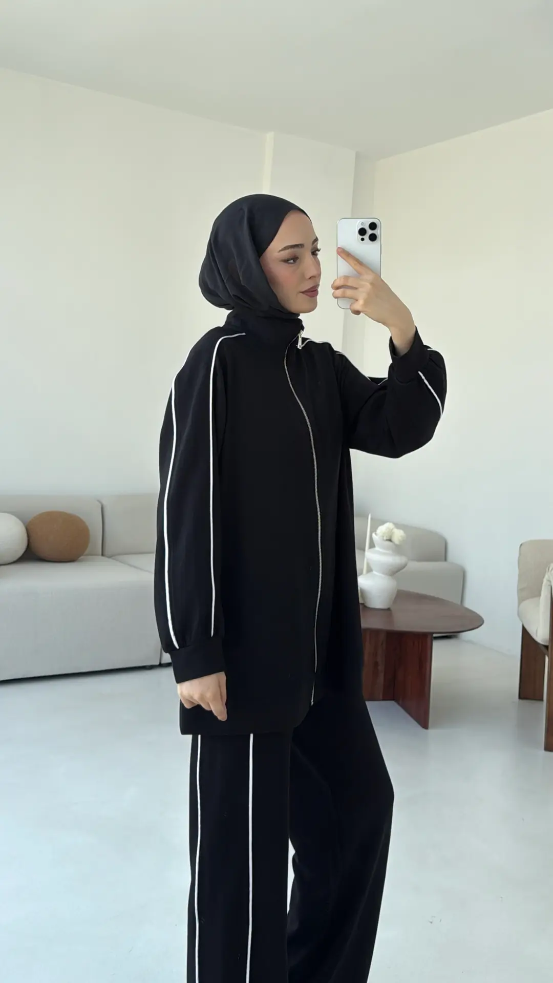 Garnili Oysho Takım Siyah