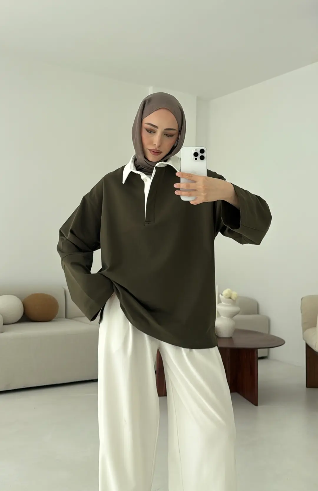Varctiy Sweatshırt Haki
