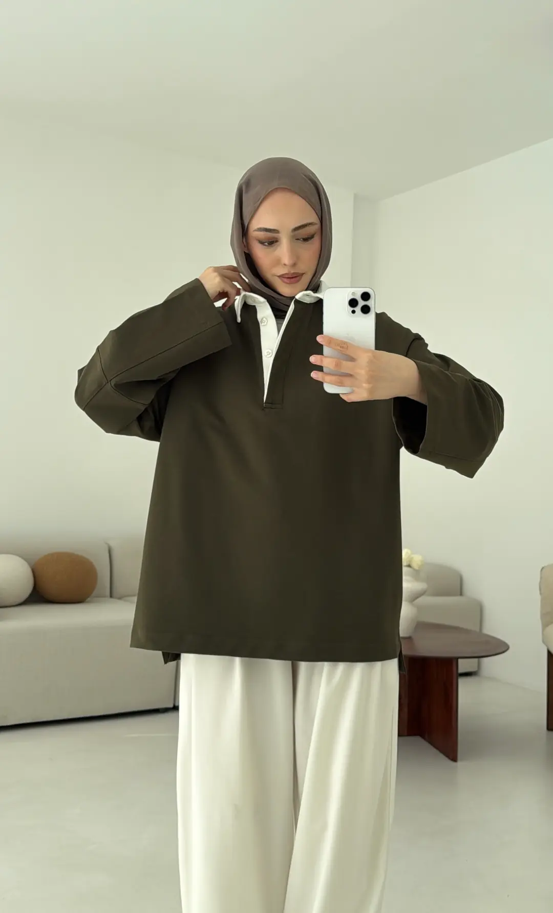 Varctiy Sweatshırt Haki