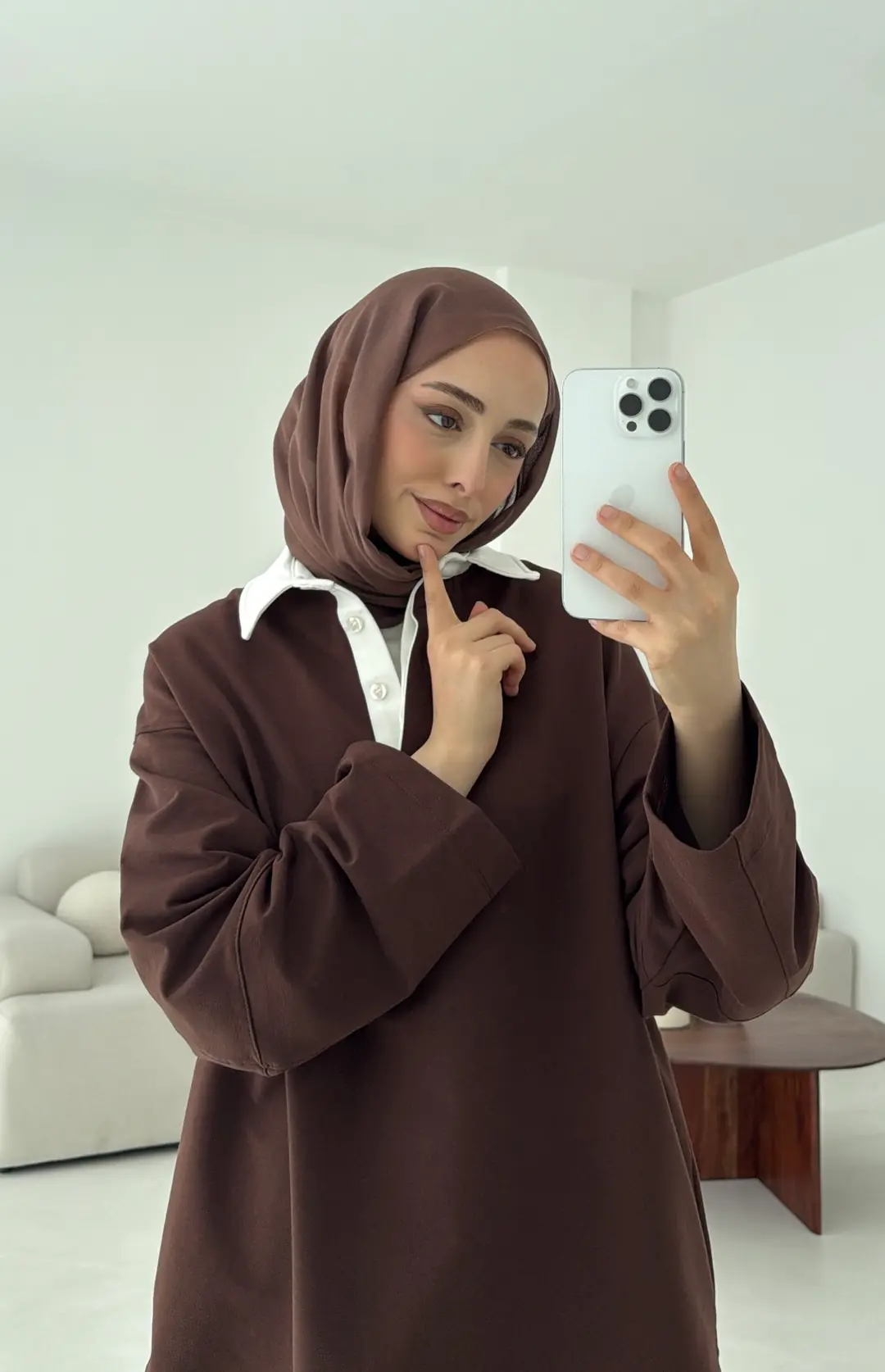 Varctiy Sweatshırt Kahve