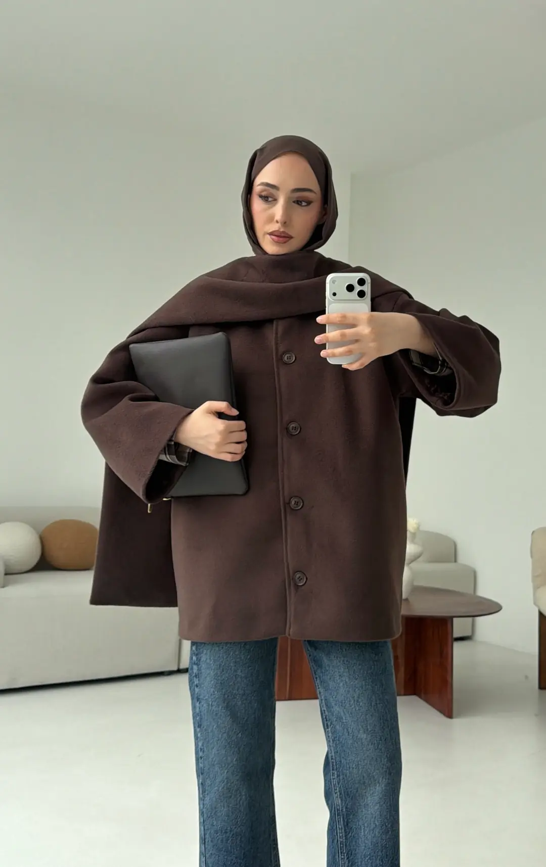 Atkılı Kaşe Kaban