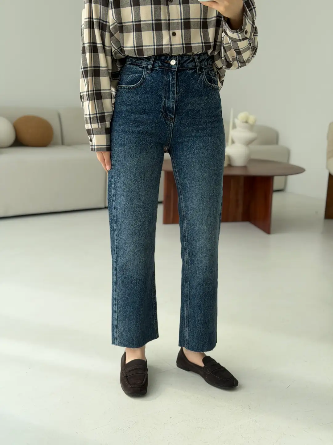 Premium Paçası Kesik Jean 249