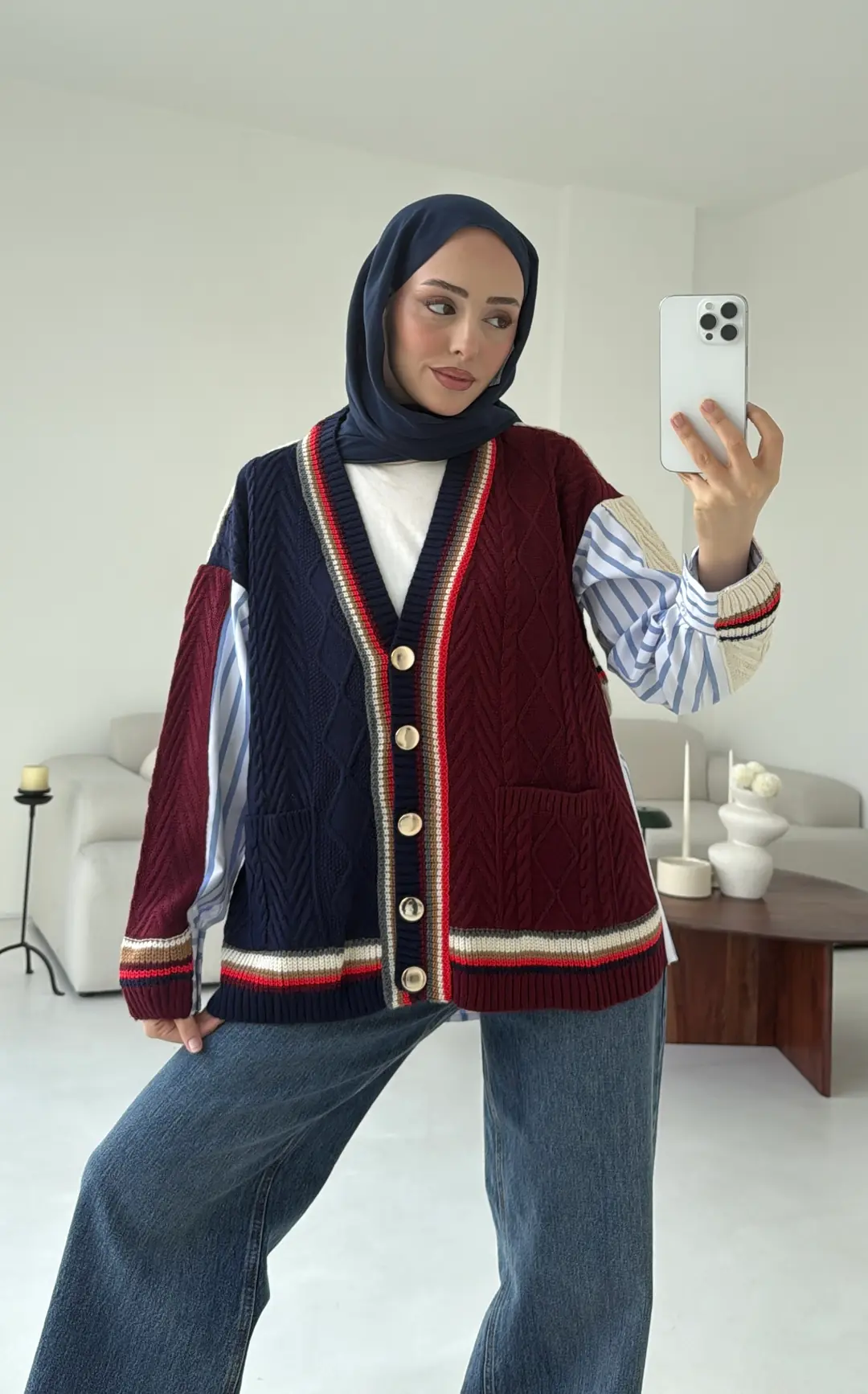 Twist Hırka Lacivert