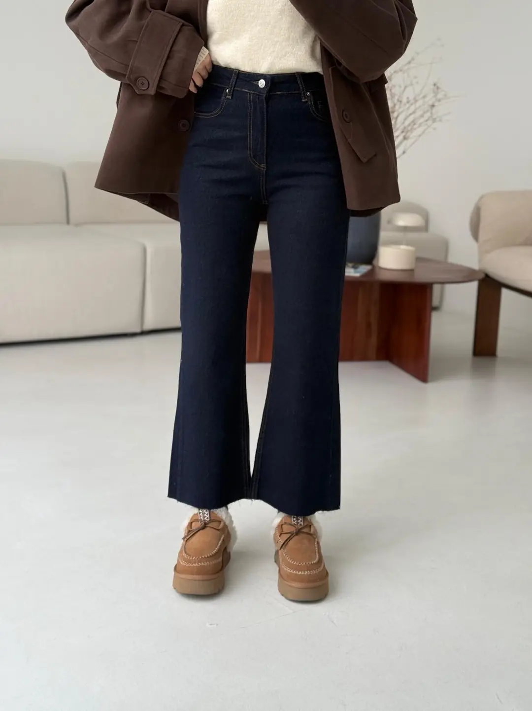 Premium Paçası Kesik Jean R143