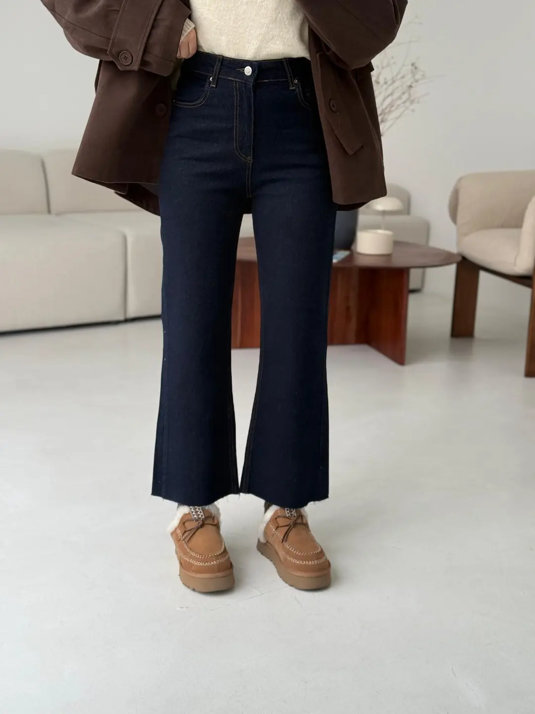 Premium Paçası Kesik Jean R143