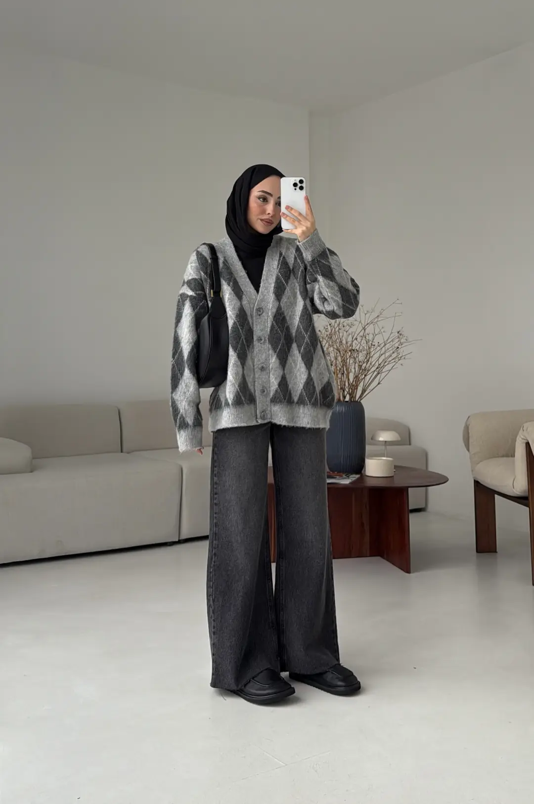 Kalın HIrka Antrasit/Gri
