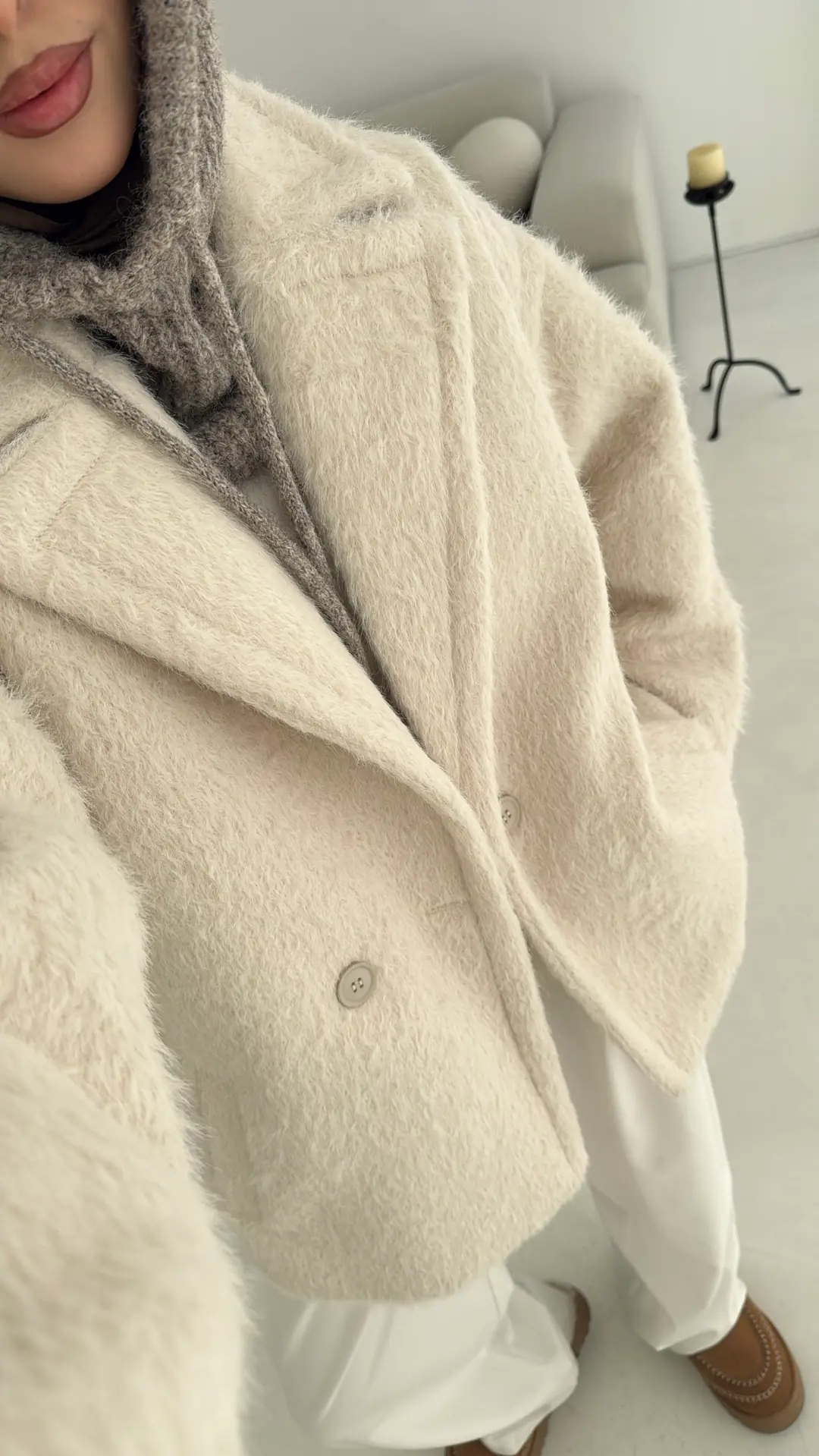 Maxmara Eldivenli Kaban Bej