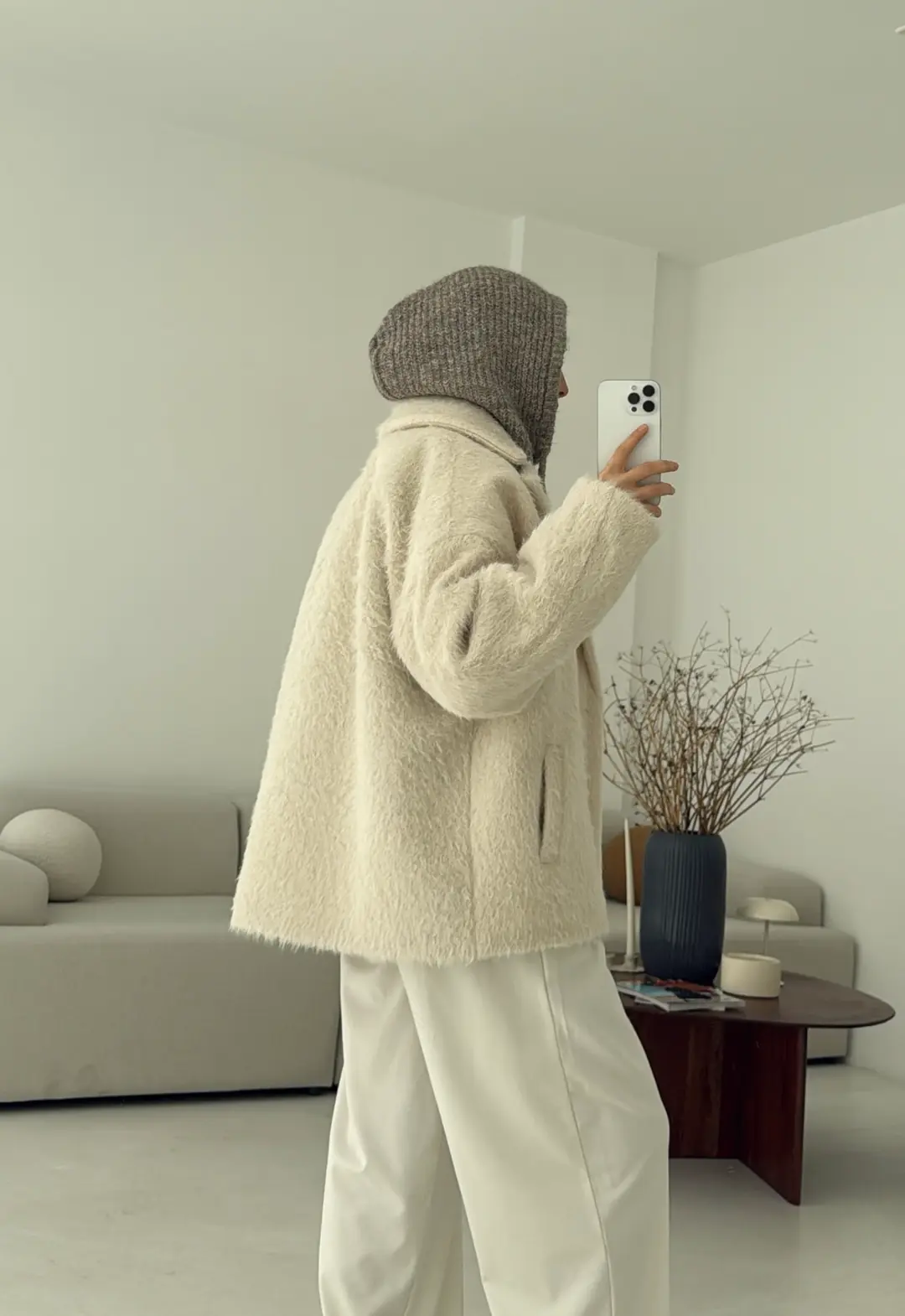Maxmara Eldivenli Kaban Bej