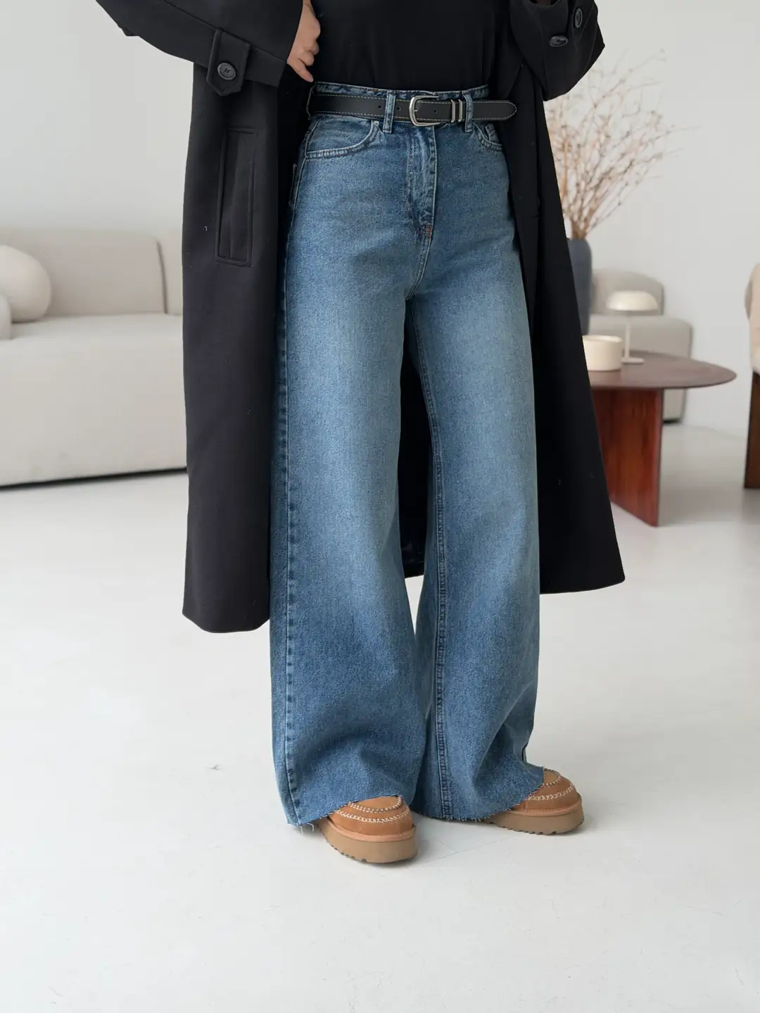 Wide Leg Jean R1011 (KEMER DAHİL DEĞİLDİR)