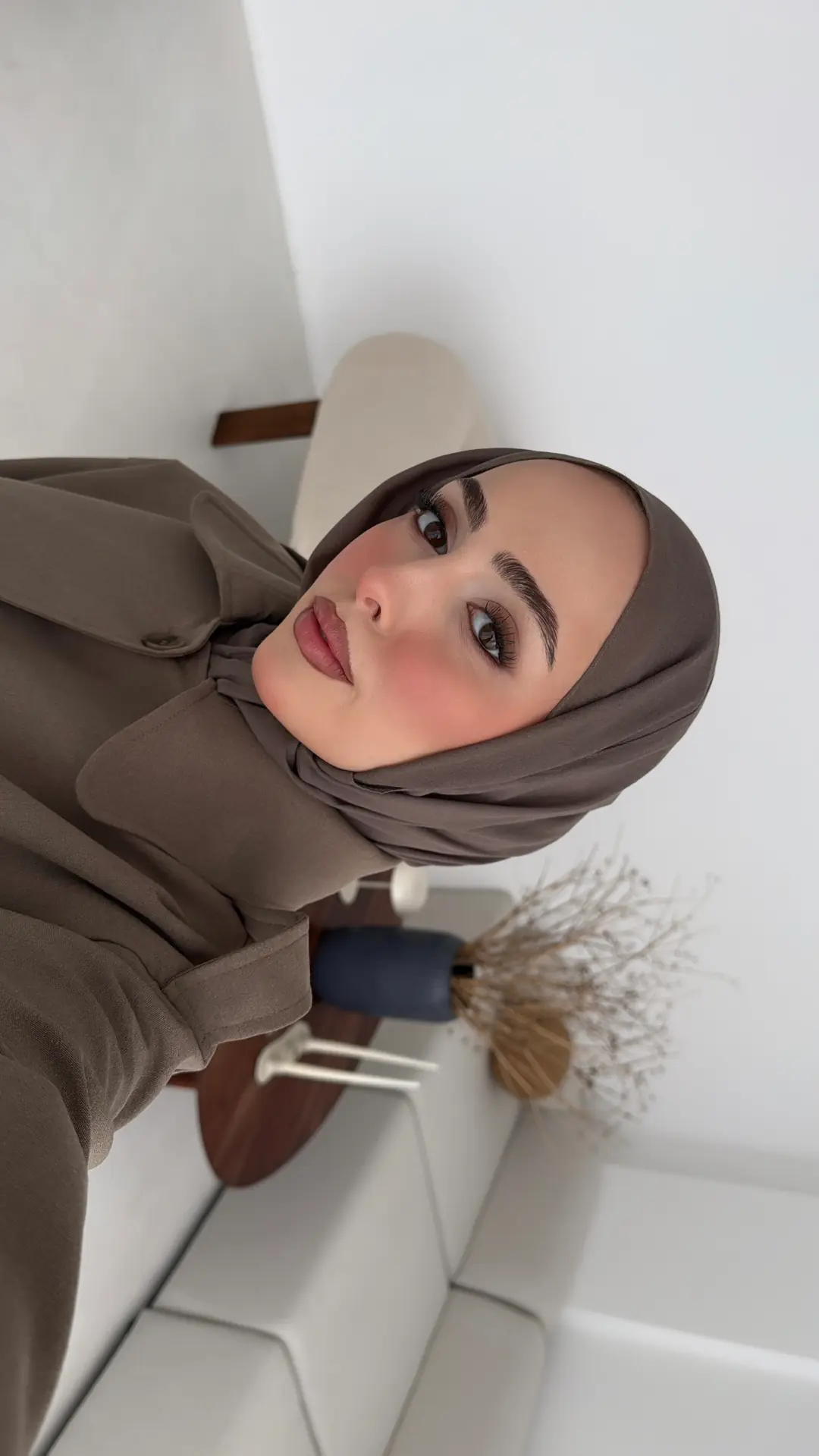 Bağlamalı Trenç Haki