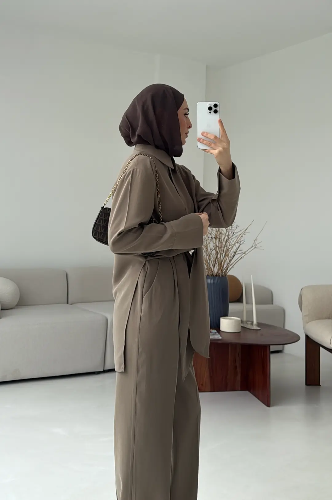 Bağlamalı Bluz Takım Haki