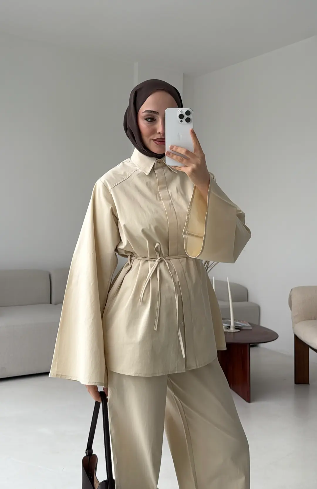 Cotton Takım Krem
