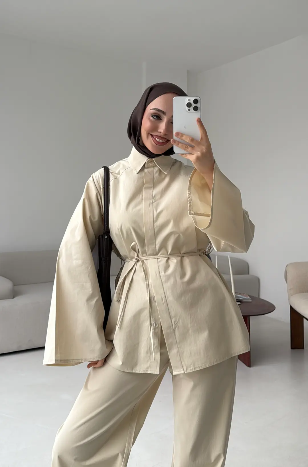 Cotton Takım Krem