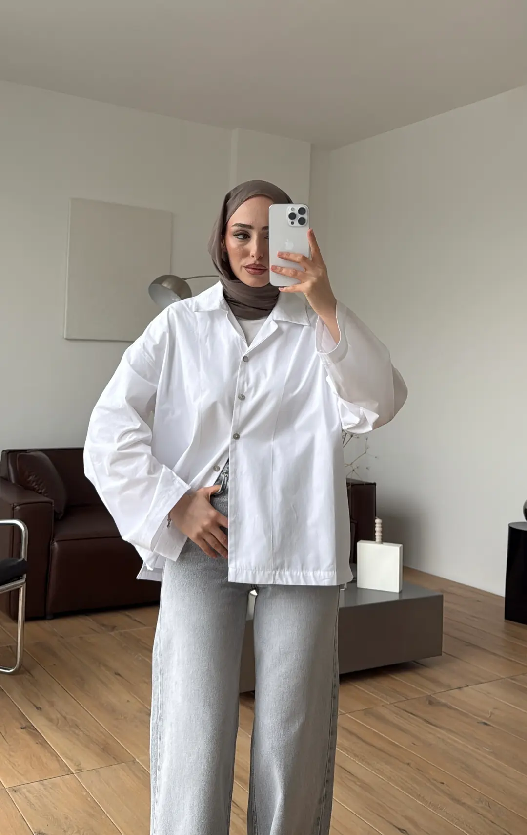 Boxfıt Gömlek Beyaz