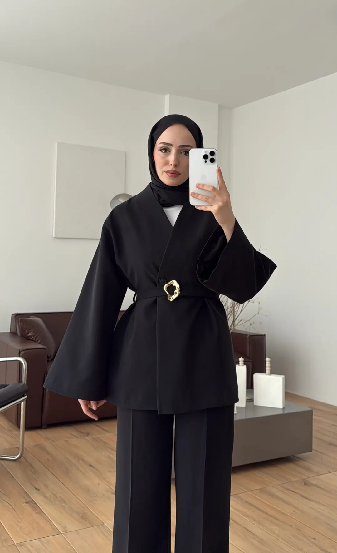 Toka Kemerli Takım Siyah