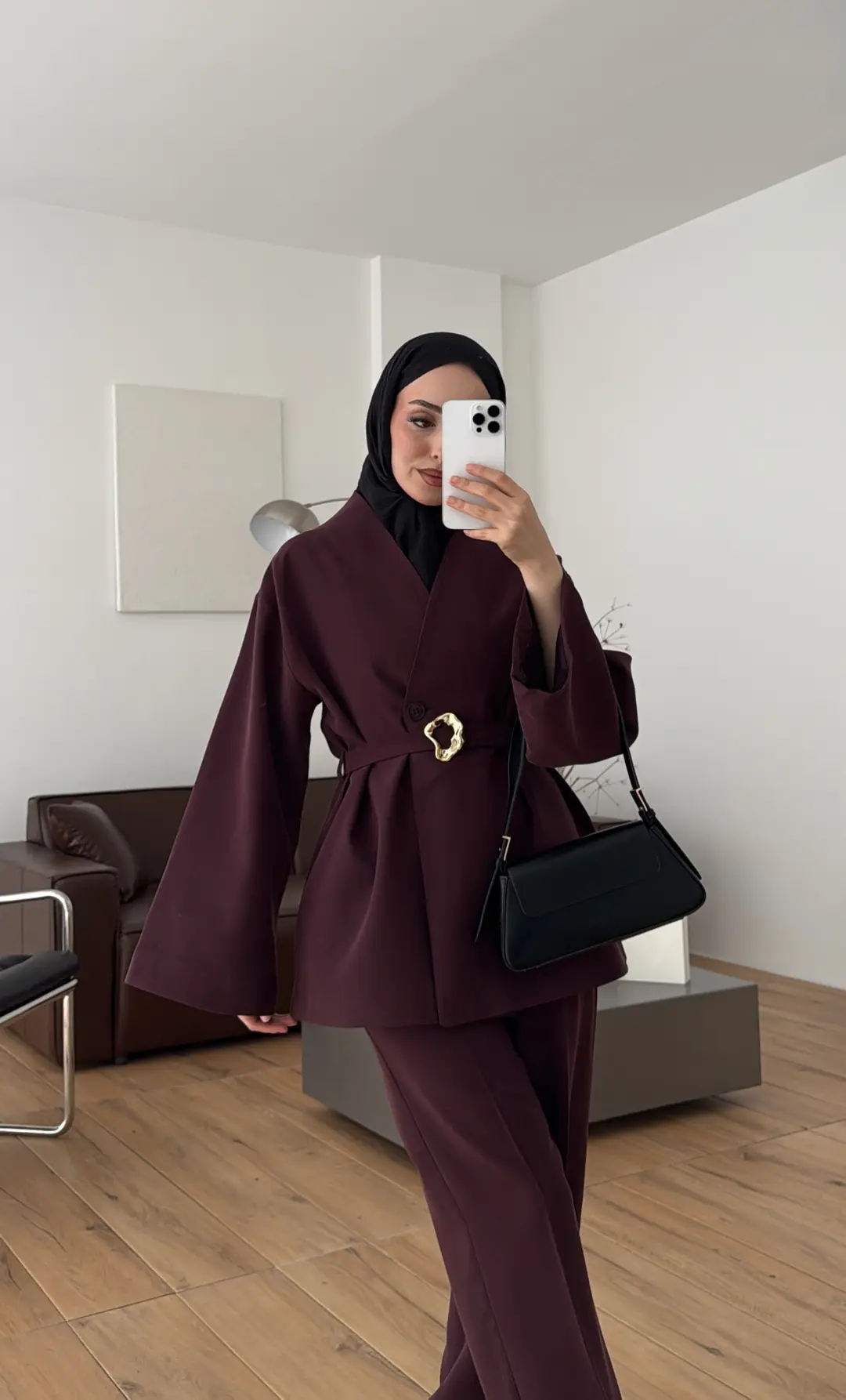 Toka Kemerli Takım Bordo