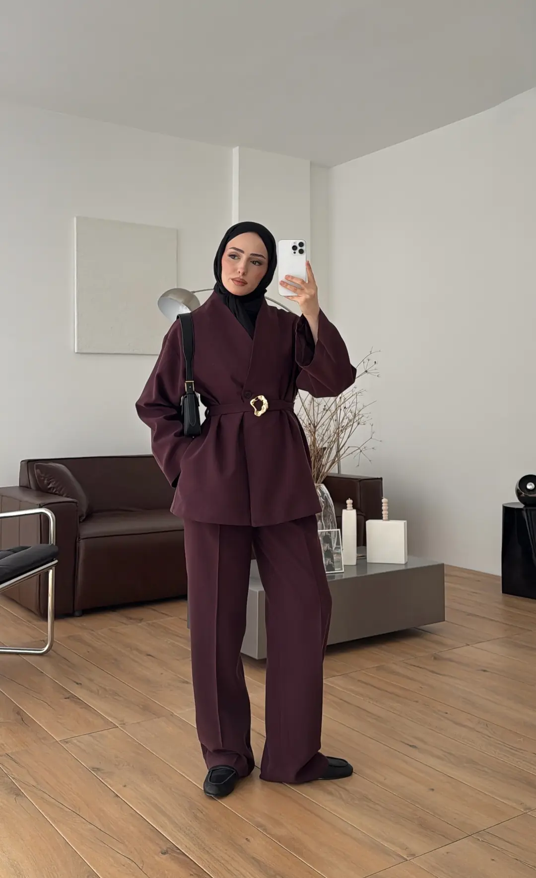Toka Kemerli Takım Bordo