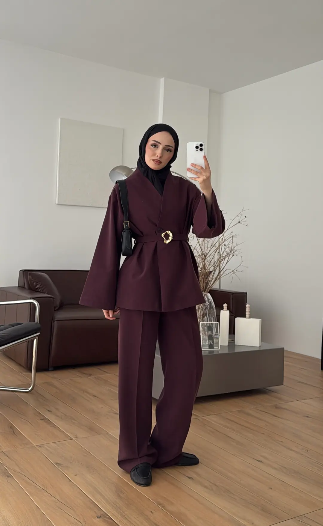 Toka Kemerli Takım Bordo