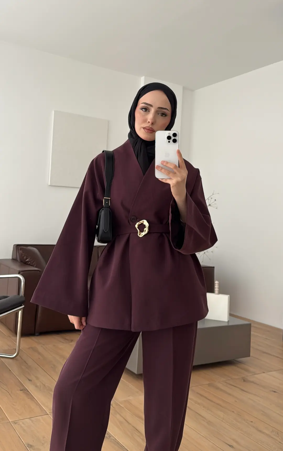 Toka Kemerli Takım Bordo