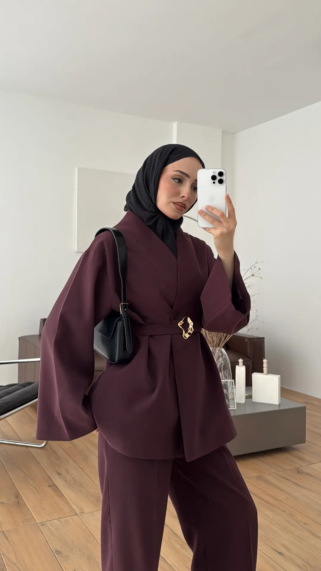 Toka Kemerli Takım Bordo