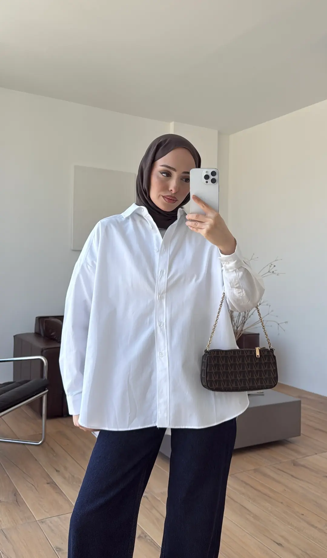 Basic Poplin Gömlek Beyaz
