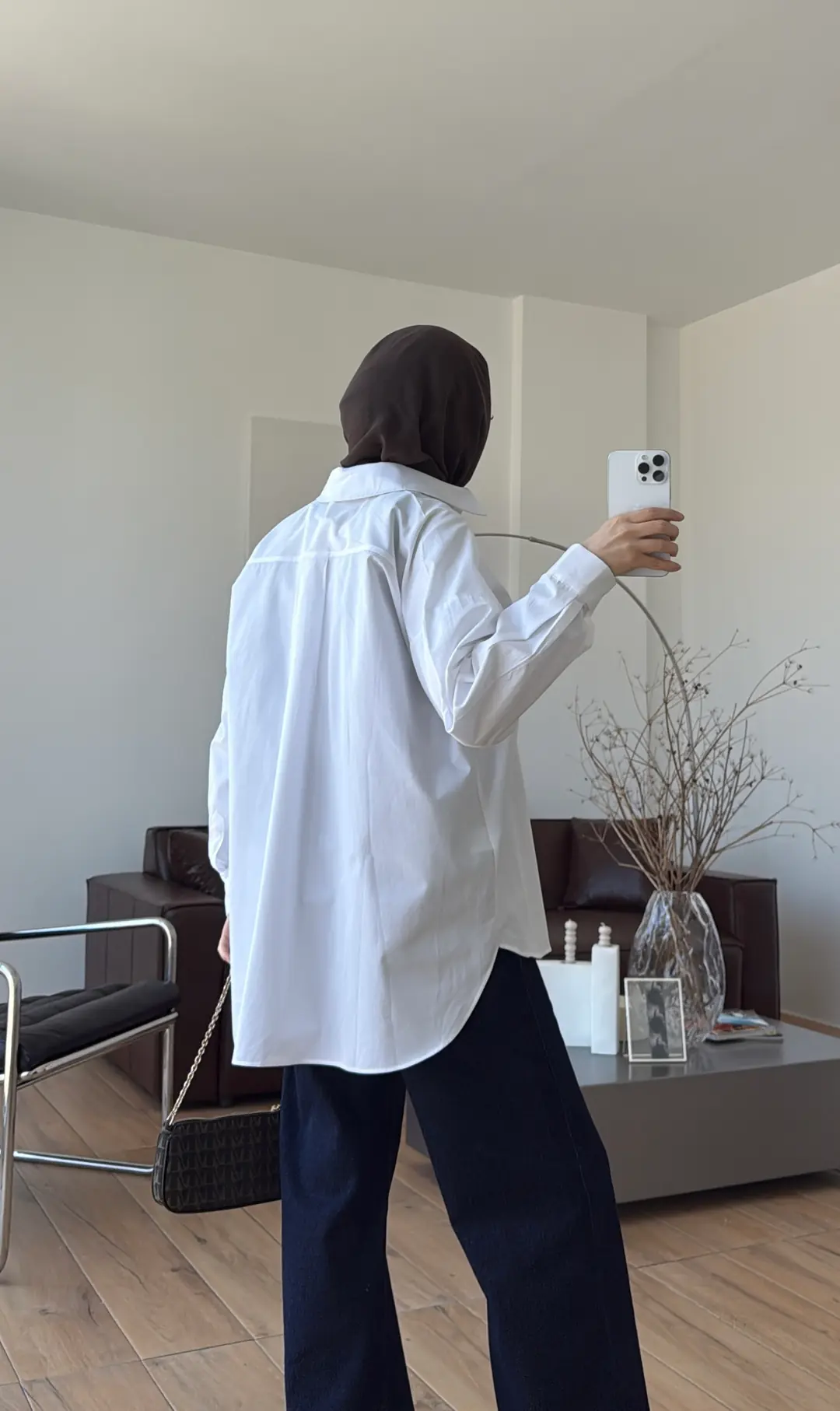 Basic Poplin Gömlek Beyaz