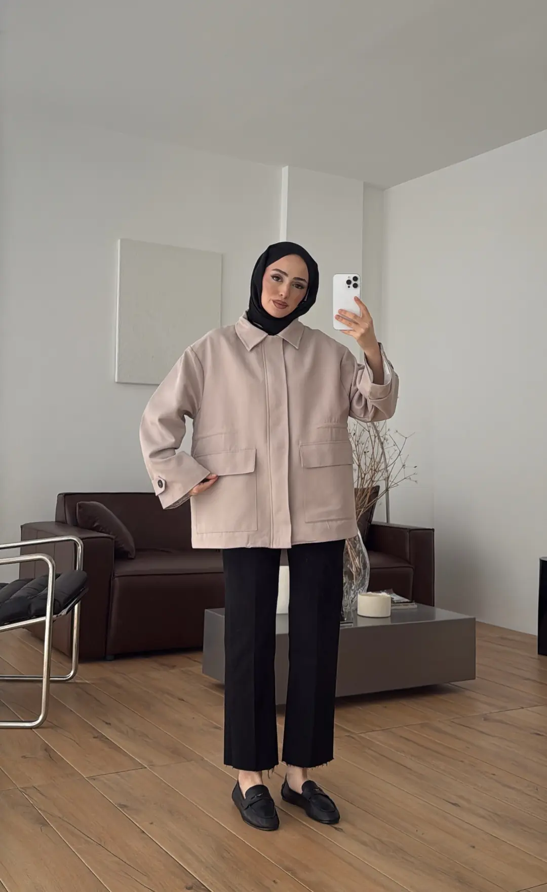 Çift Kullanımlı Trençkot Taş