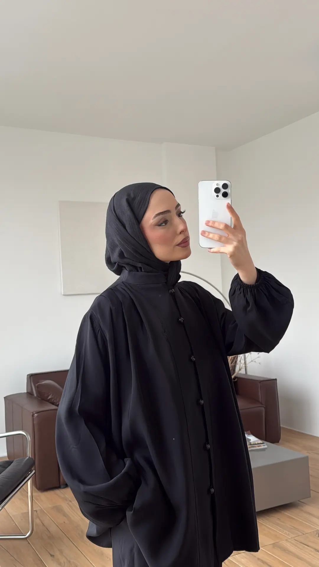 Omuzdan Pileli Hakim Yaka Takım Siyah