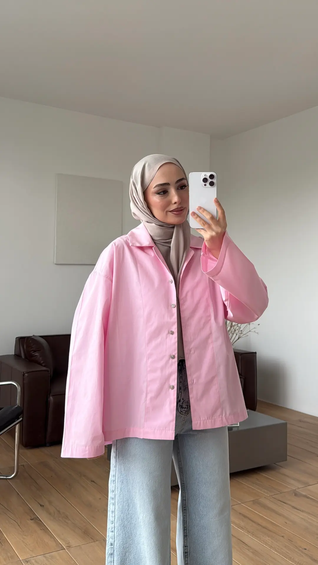Boxfıt Gömlek Pembe