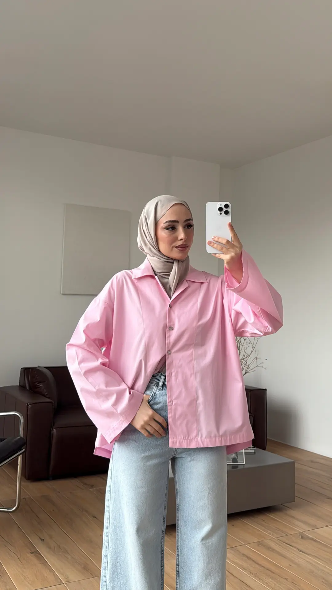 Boxfıt Gömlek Pembe