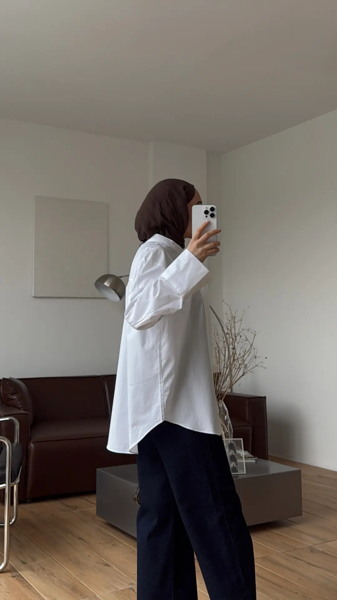 Bağçıklı Gömlek Beyaz