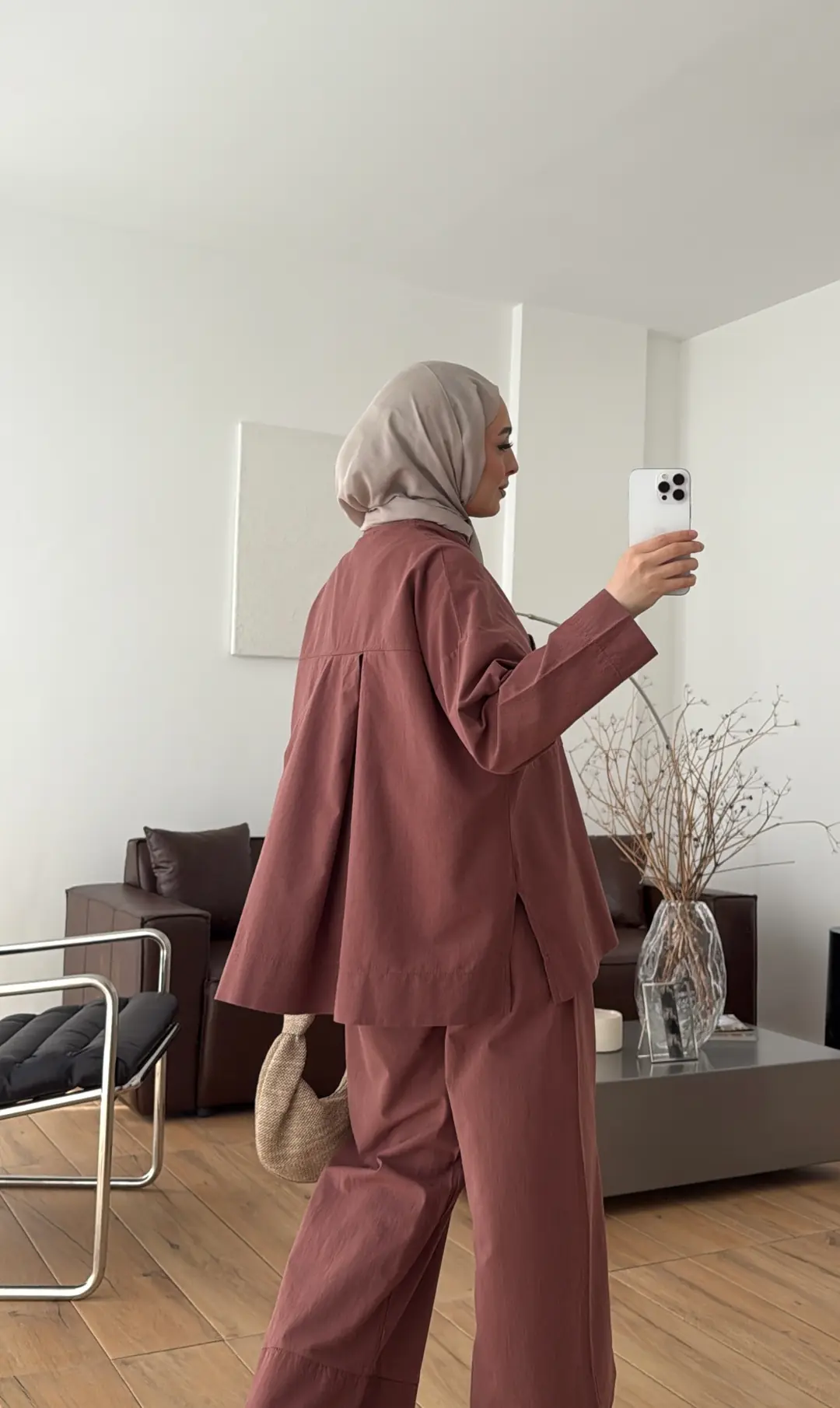 Bluz Pantolon Takım Kiremit