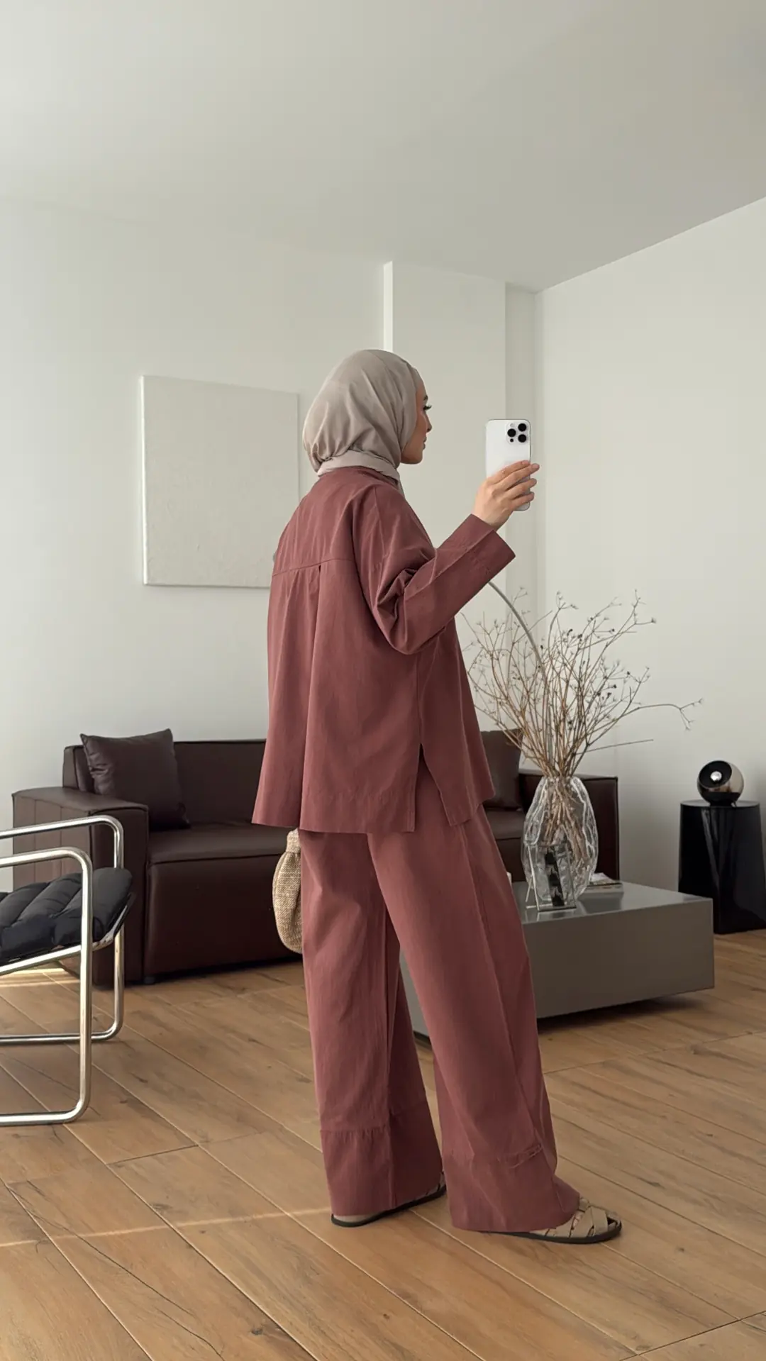Bluz Pantolon Takım Kiremit