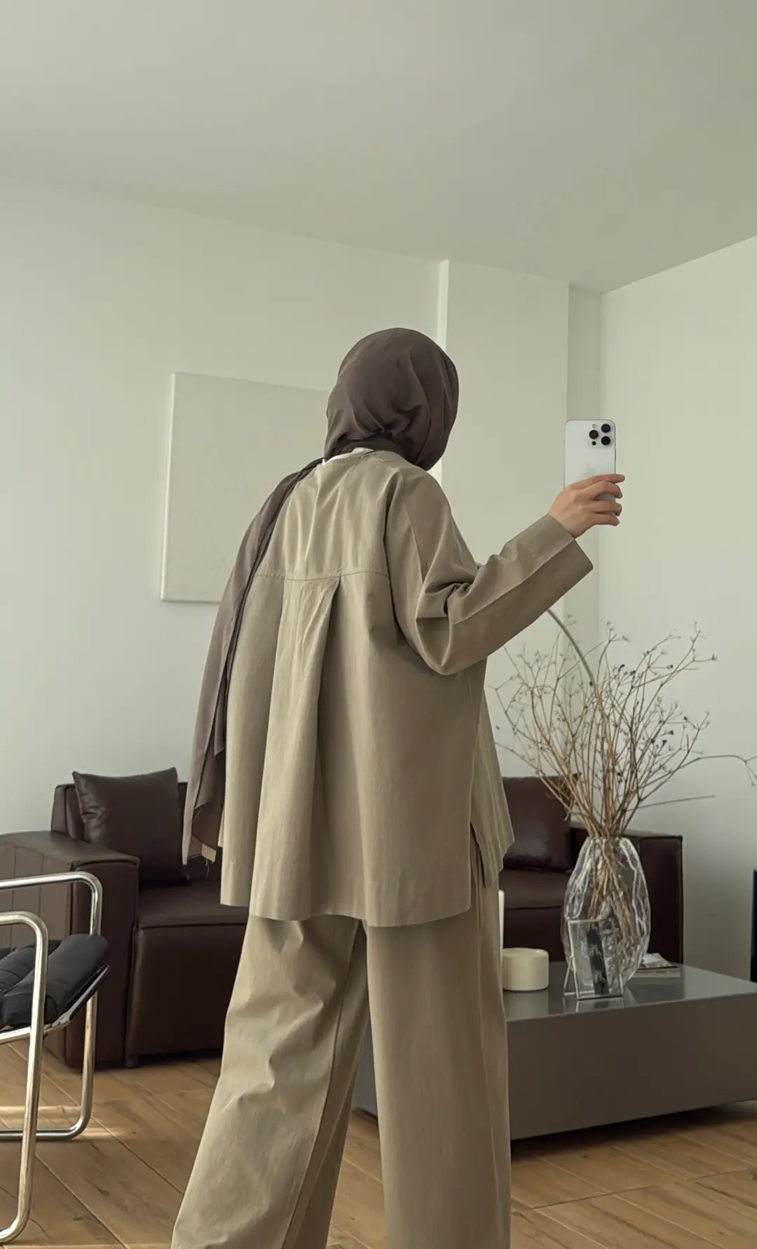 Bluz Pantolon Takım Vizon