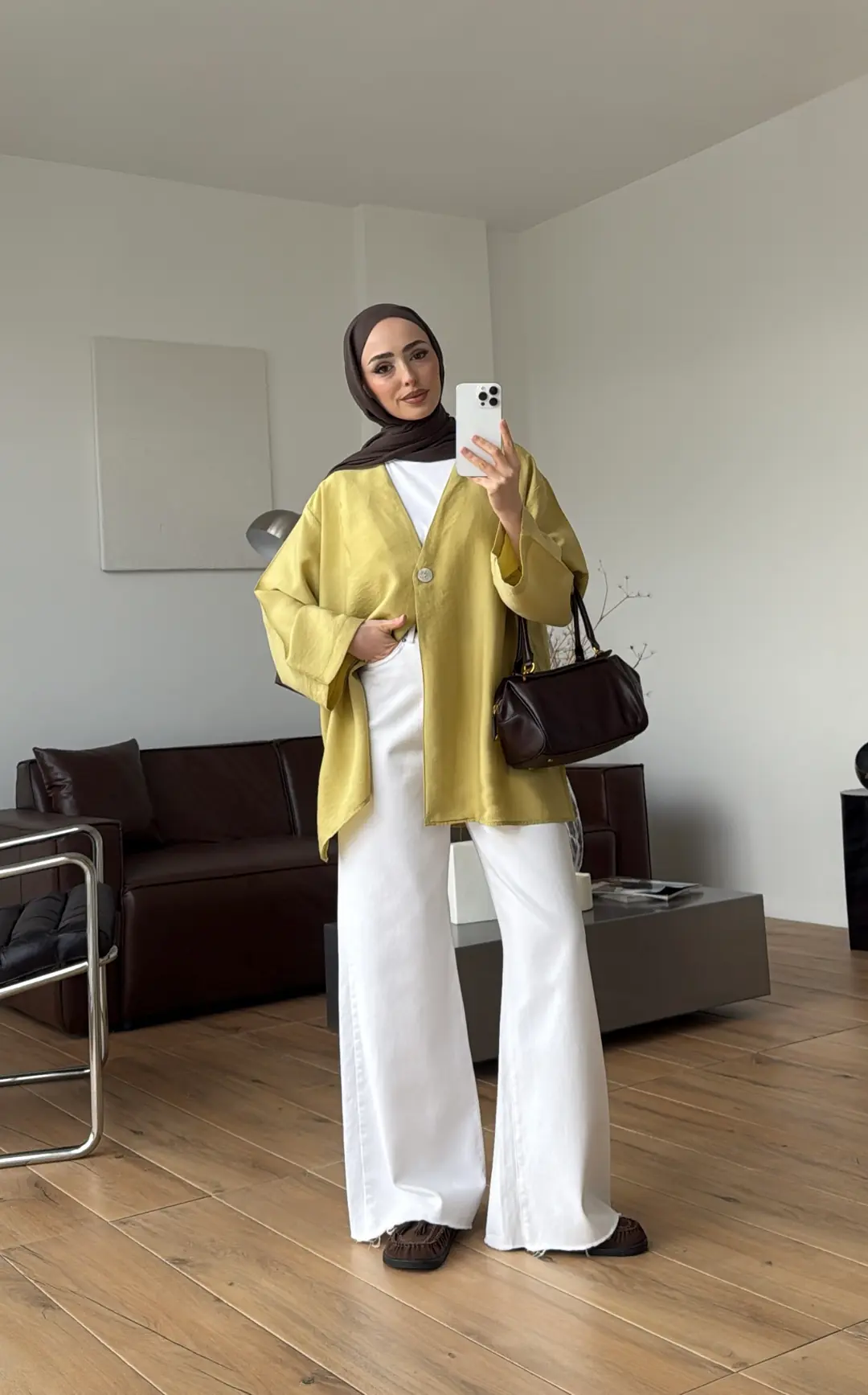 Yazlık Kimono Yağ Yeşili