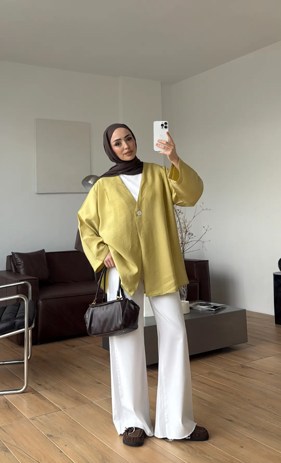 Yazlık Kimono Yağ Yeşili