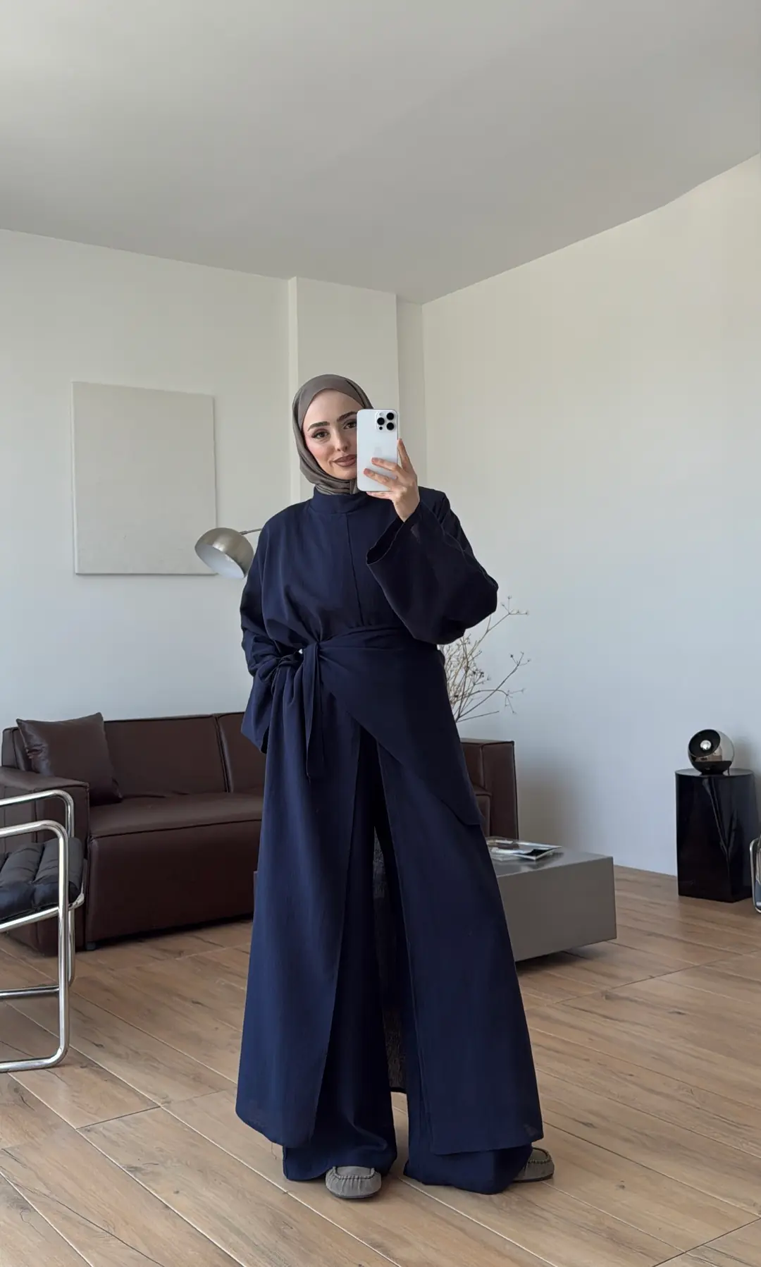 Sofia Keten Takım Lacivert