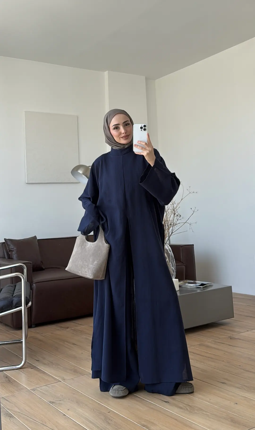Sofia Keten Takım Lacivert