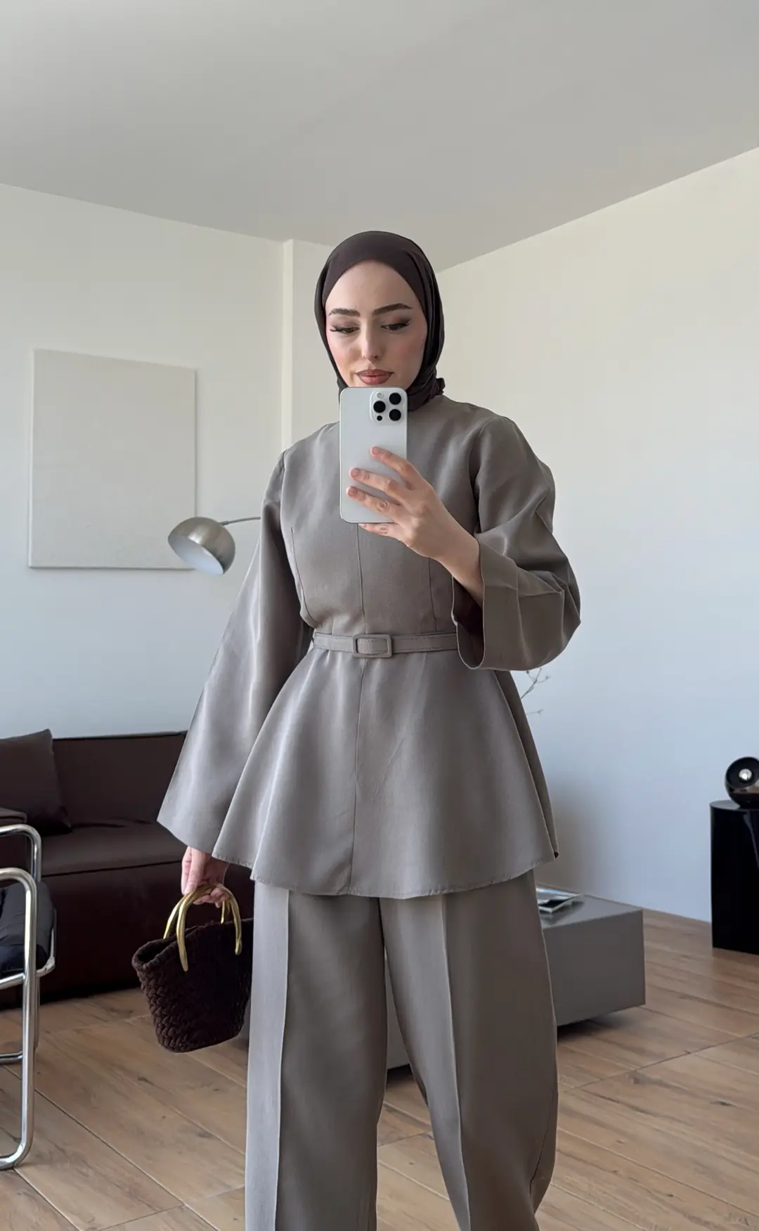 Kemerli Volanlı Takım Vizon