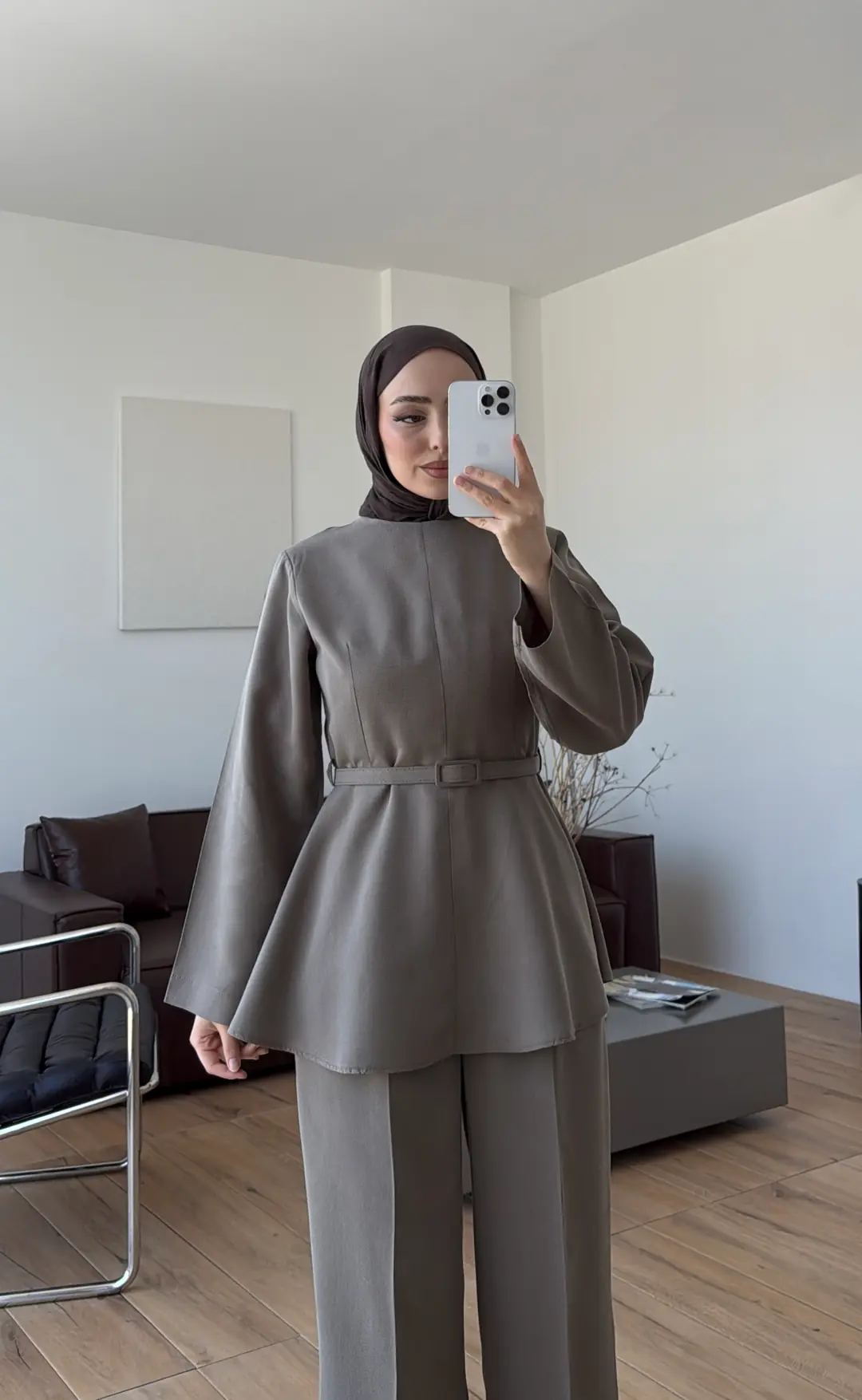 Kemerli Volanlı Takım Vizon