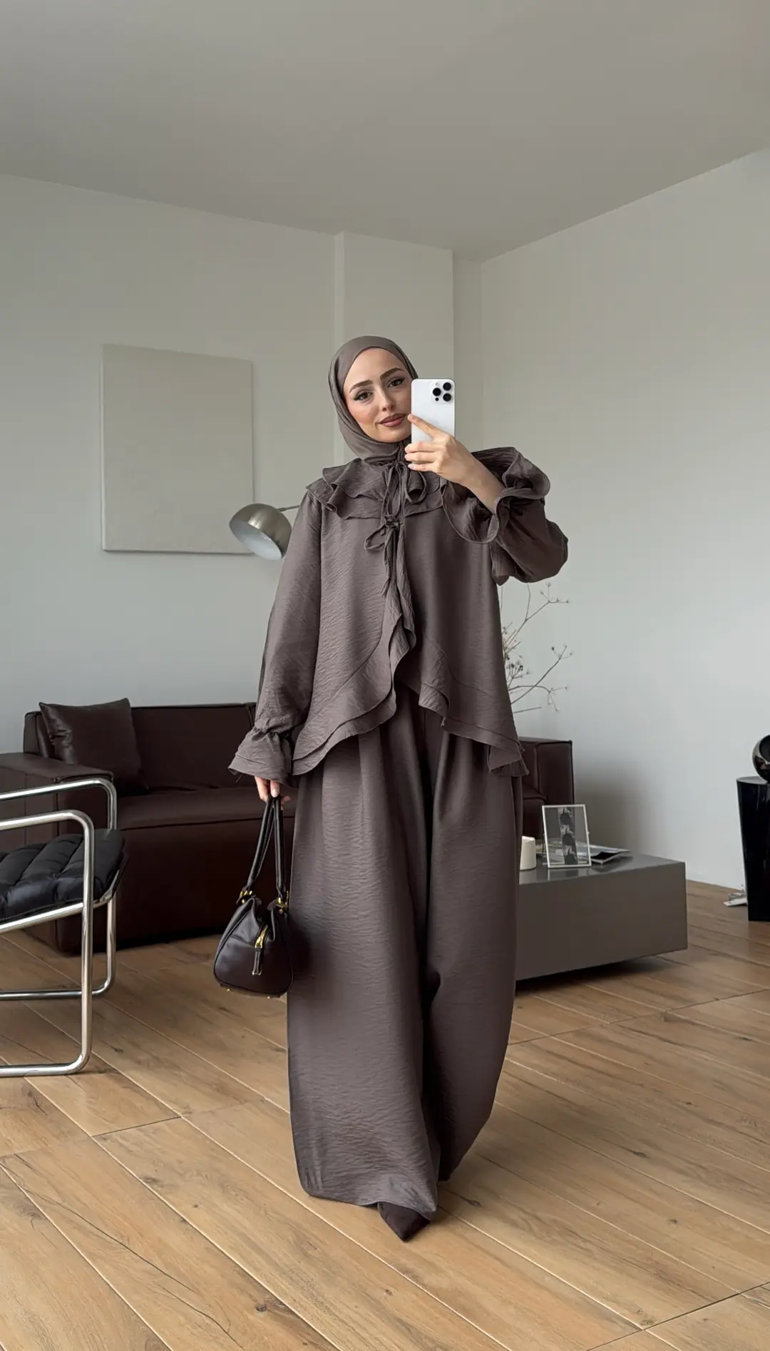 Pure İspanyol Takım Koyu Vizon