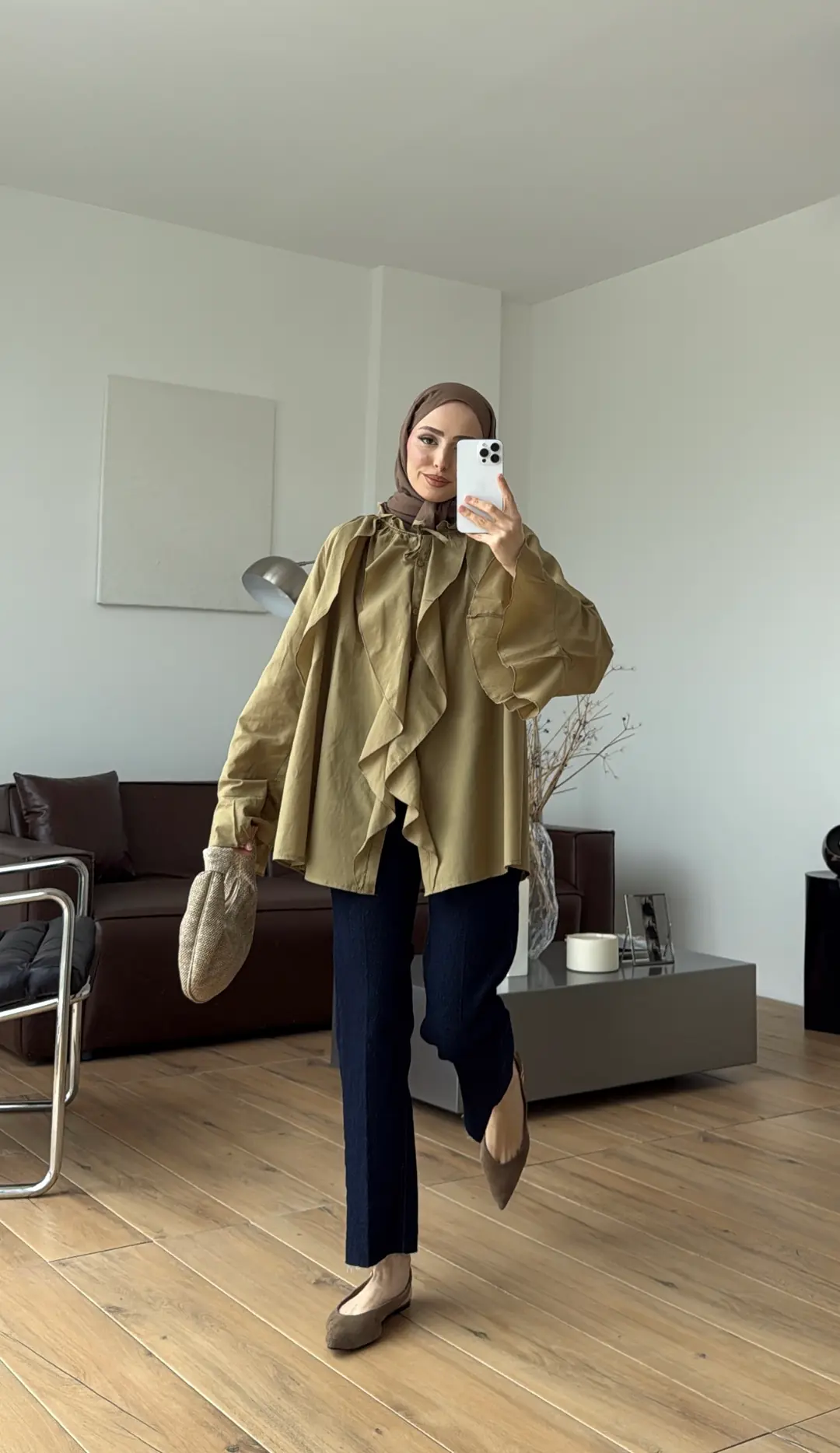 Vual Gömlek Olive