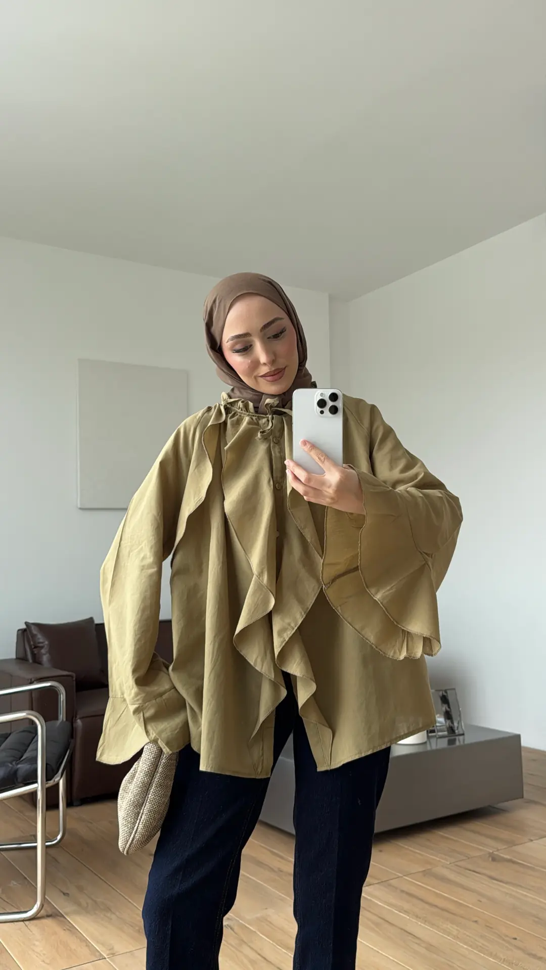 Vual Gömlek Olive