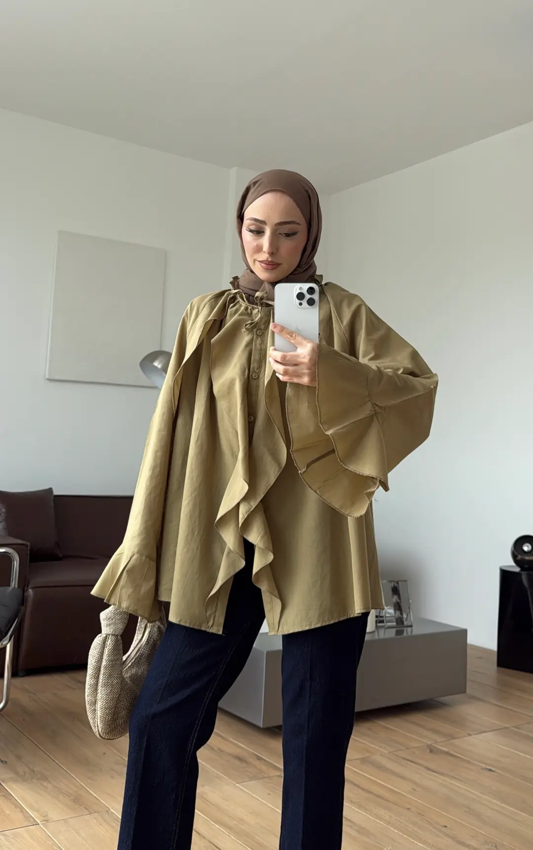 Vual Gömlek Olive