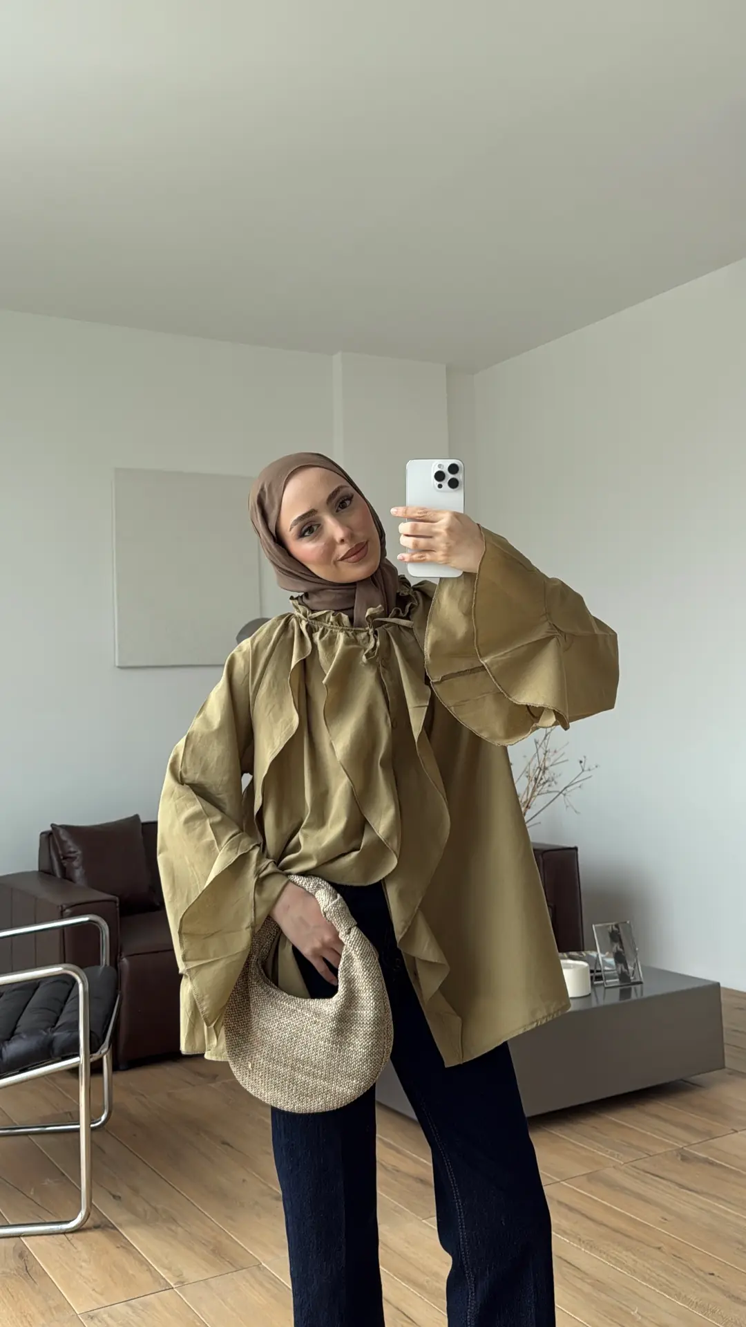 Vual Gömlek Olive